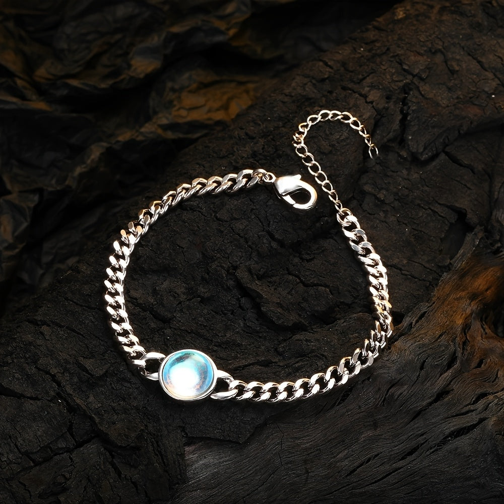 Innerlijke Stem Maansteen Armband