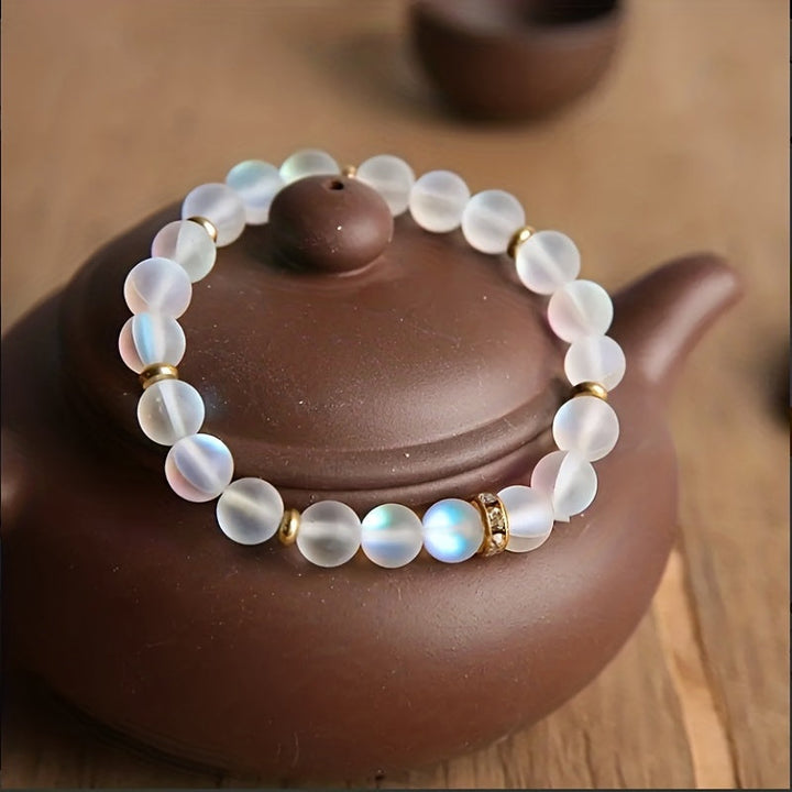 Vertrouwen Parels Maansteen Armband