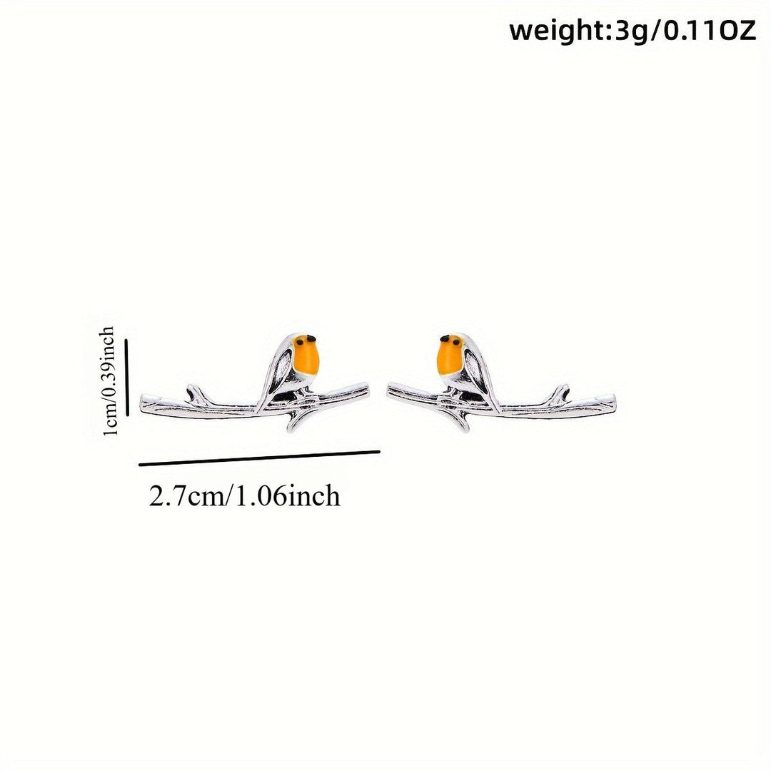 Vogel Cartoon Oorbellen