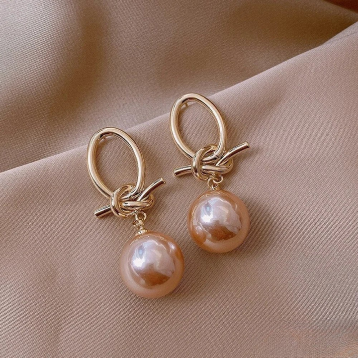 Elegante Parel Dangle Oorbellen