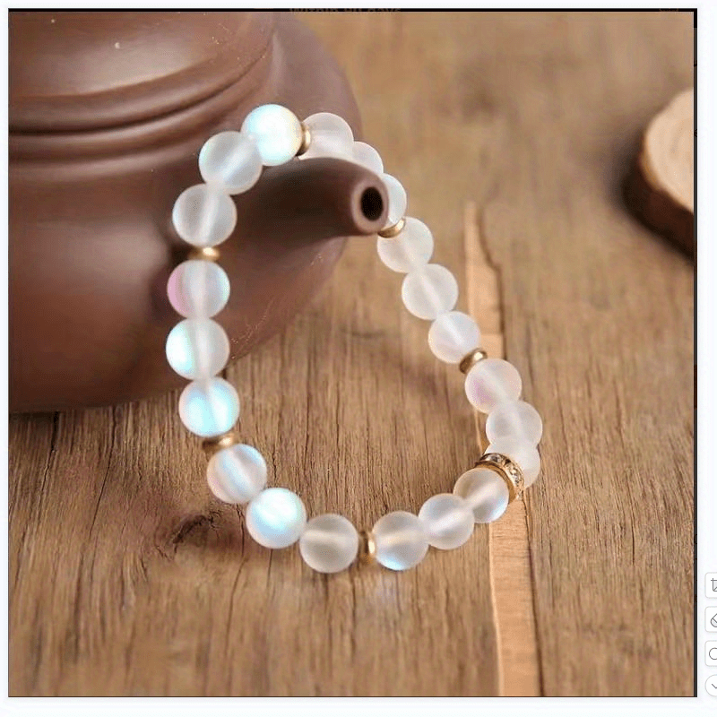 Vertrouwen Parels Maansteen Armband