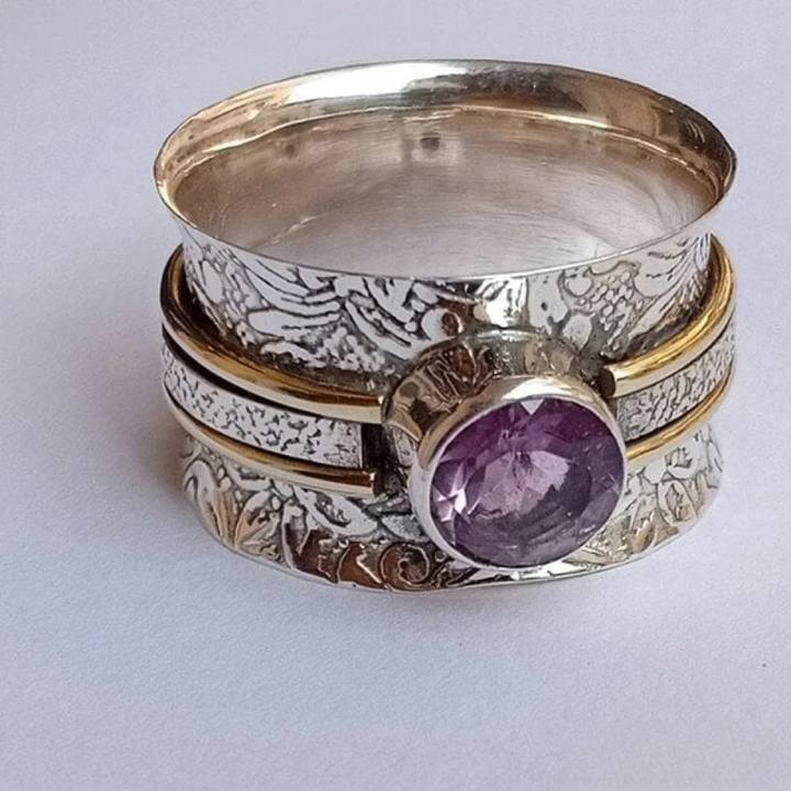 Bohemian Crystal Meditatie Ring