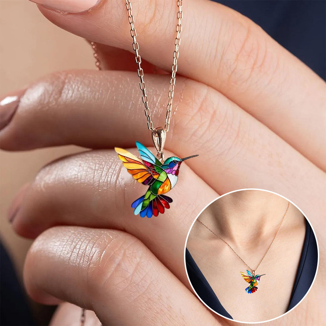 Kleurrijke Kolibrie Ketting
