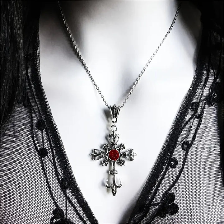 Veldrith Noirelle Ketting - Wit Goud