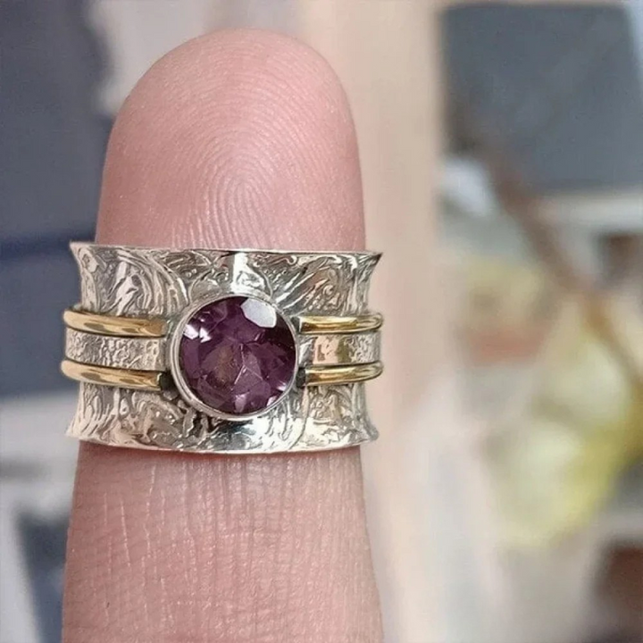Bohemian Crystal Meditatie Ring