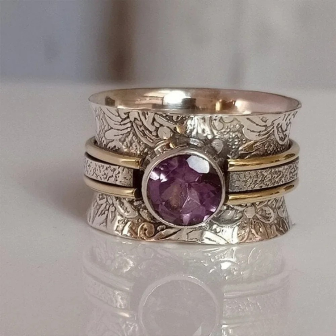 Bohemian Crystal Meditatie Ring
