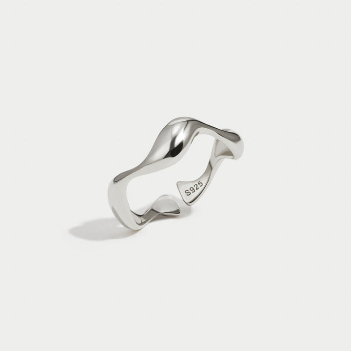 Golven - Minimalistische ring