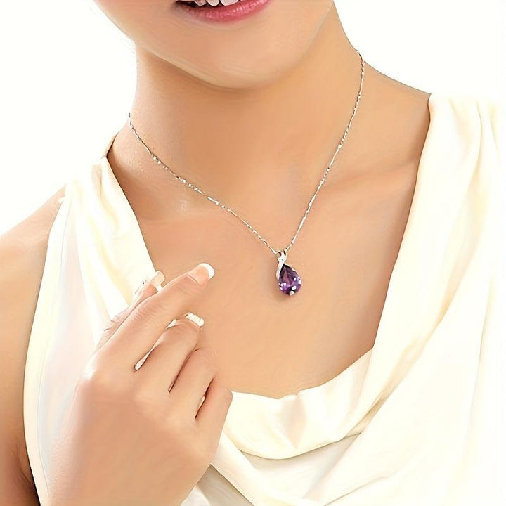 Verena amethist ketting