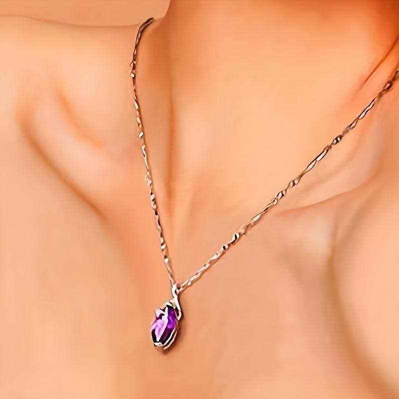 Verena amethist ketting