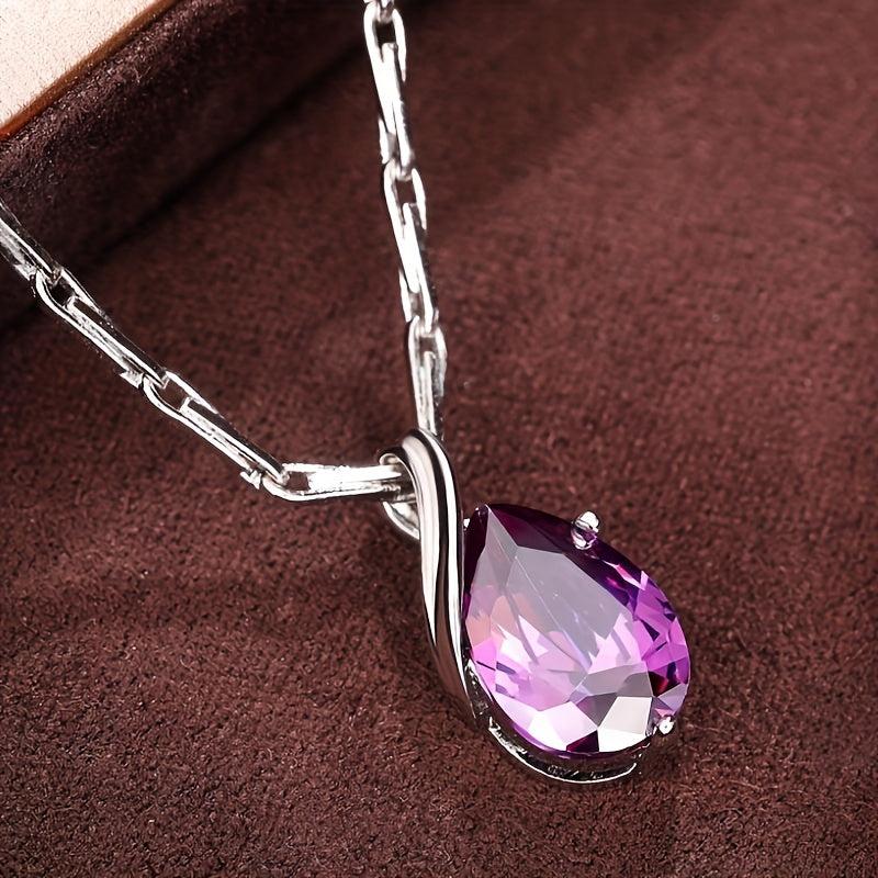 Verena amethist ketting