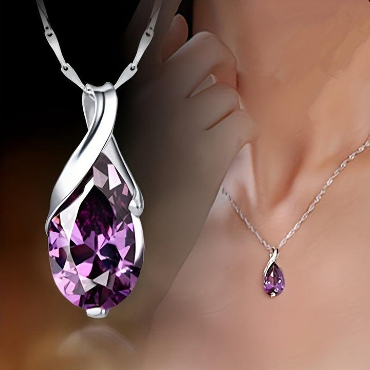 Verena amethist ketting