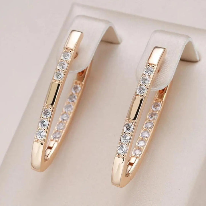 Elegante Oorbellen met Zirkonia-stenen