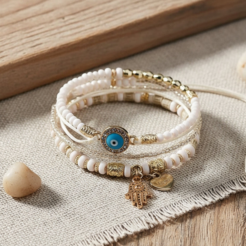 Hamsa-armbandenset
