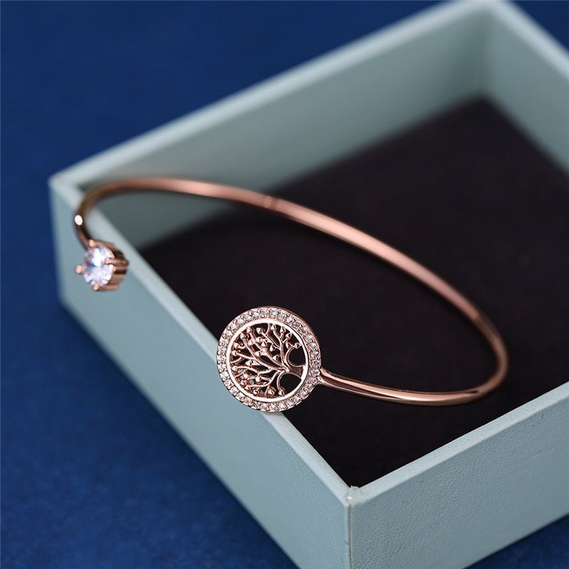 Verstelbare Boom des Levens Armband