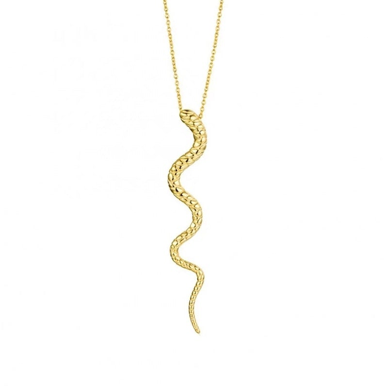 Amazoniaanse Slang Hanger in 925 Sterling Zilver