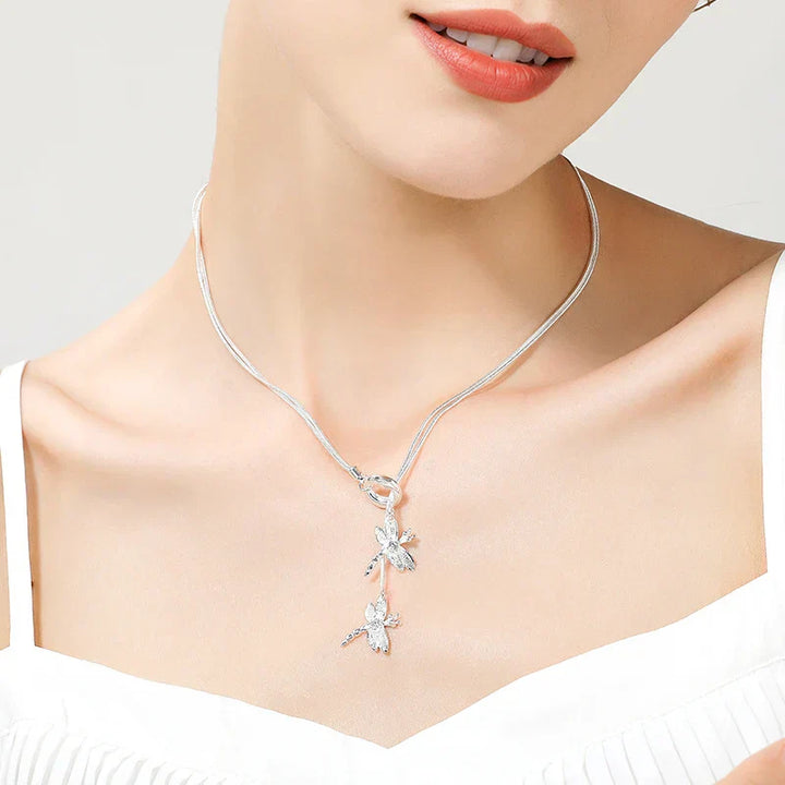 Hanger met Libelle Bedel van Sterling Zilver