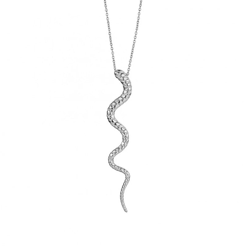 Amazoniaanse Slang Hanger in 925 Sterling Zilver