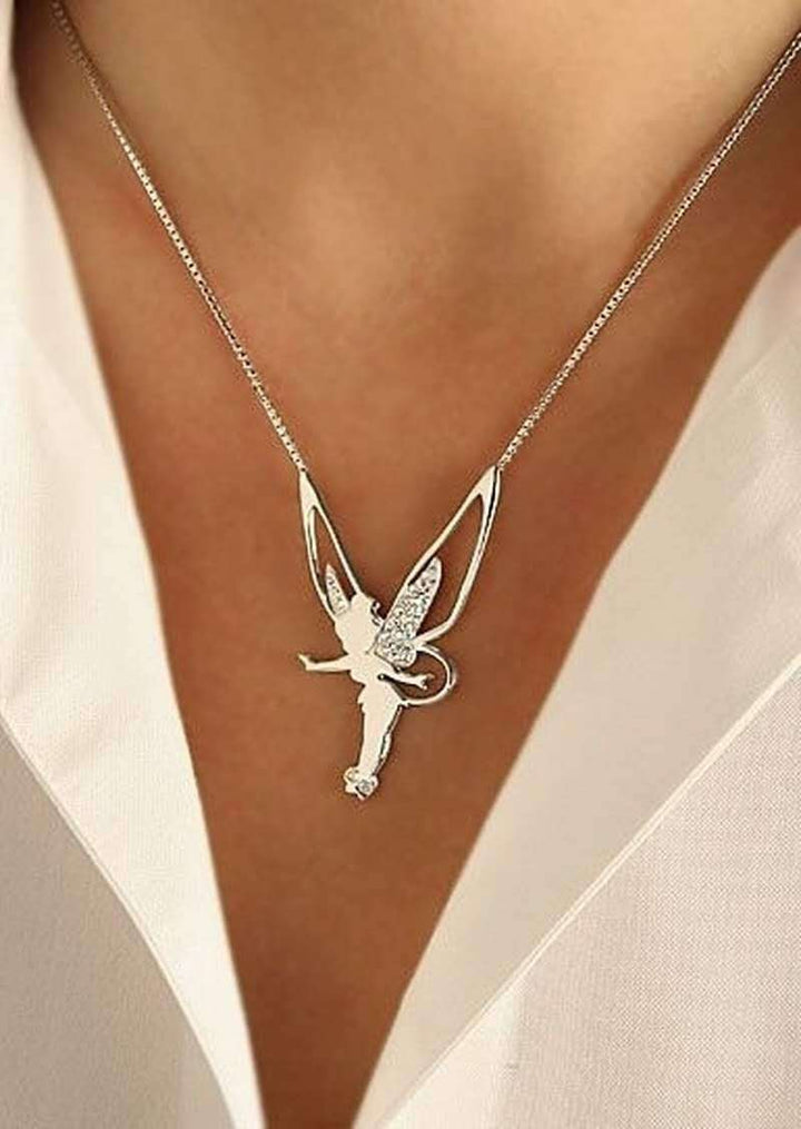 Ketting met een gouden fee hanger