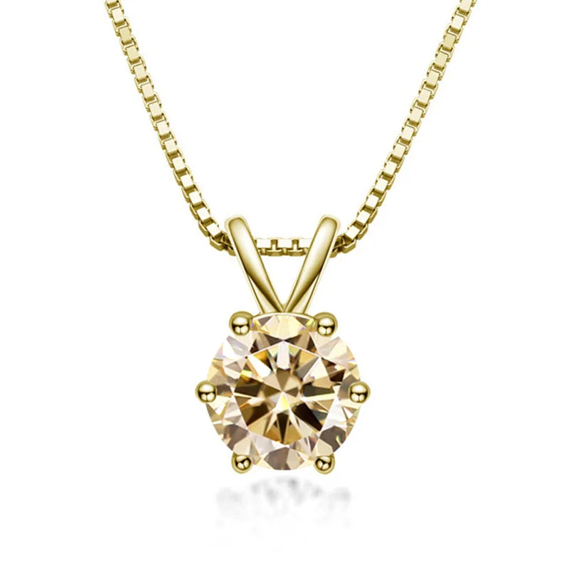 Elegante Solitairring met Moissaniet