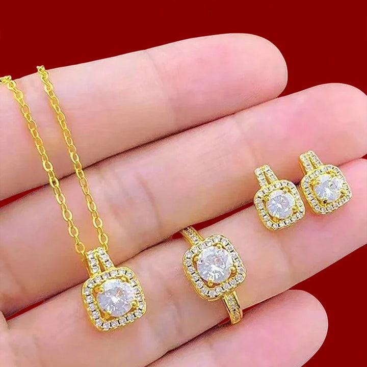 Luxueuze Dobbelsieraden Set