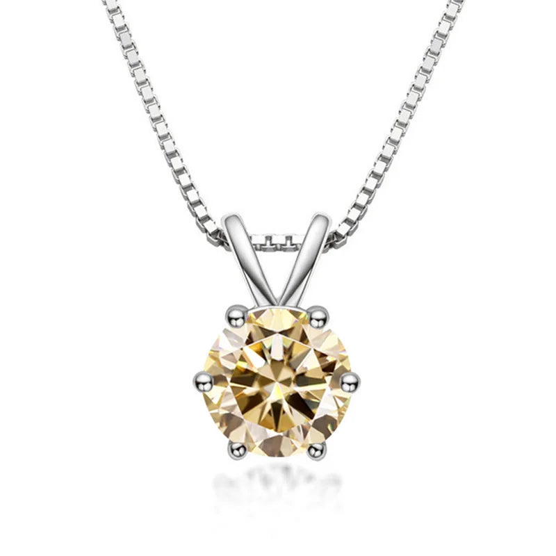 Elegante Solitairring met Moissaniet