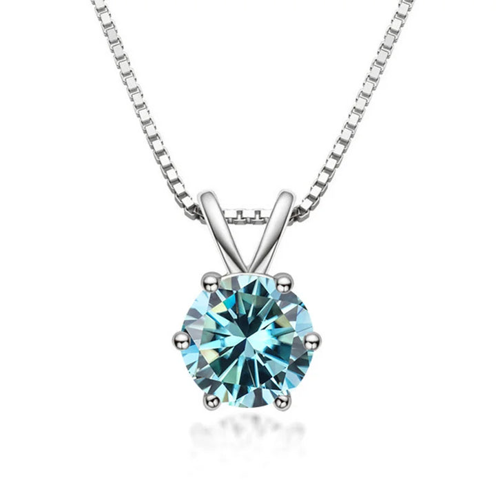 Elegante Solitairring met Moissaniet