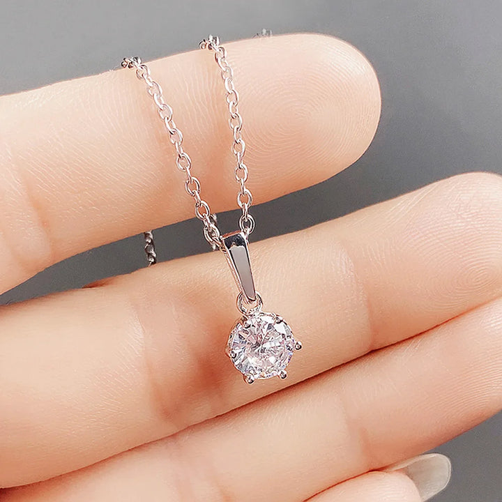 Klassieke Ketting met Zirconia Hanger