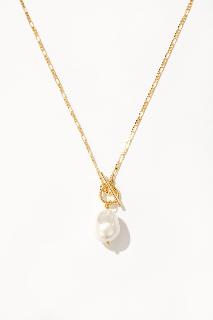 Elegante Ketting met Gouden Parel