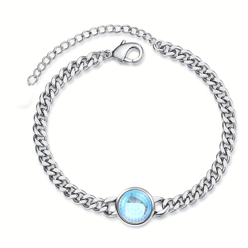 Innerlijke Stem Maansteen Armband