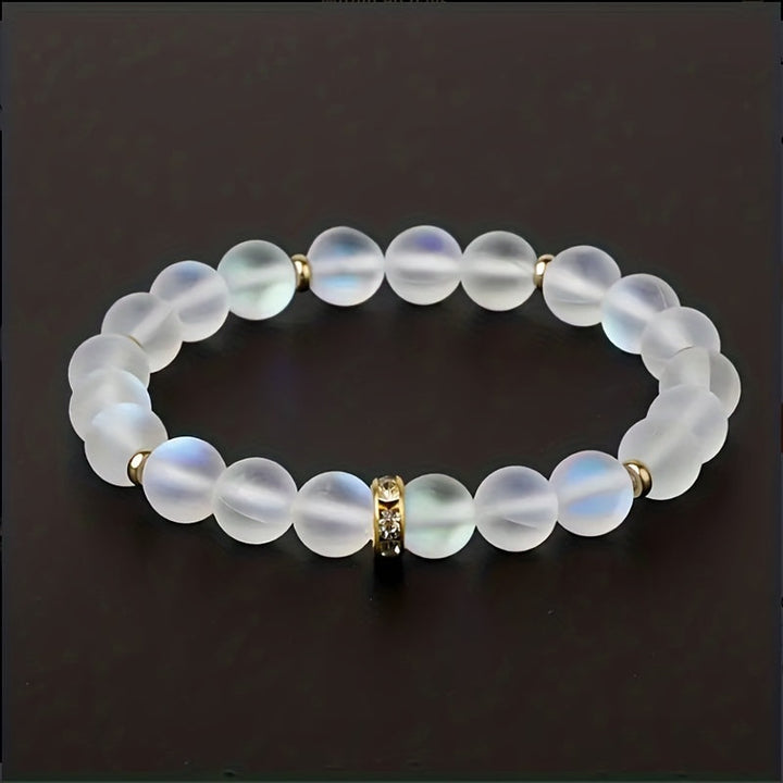 Vertrouwen Parels Maansteen Armband