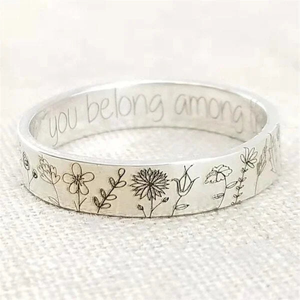 Minimalistische Zilveren Ring