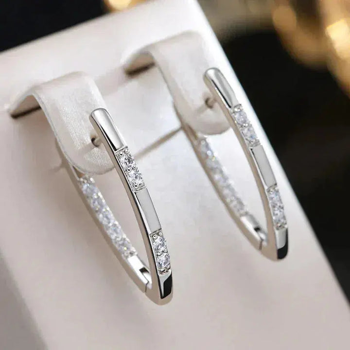 Elegante Oorbellen met Zirkonia-stenen