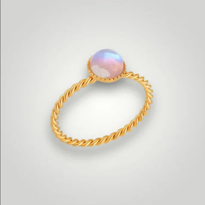 Maansteen Ring - Oog