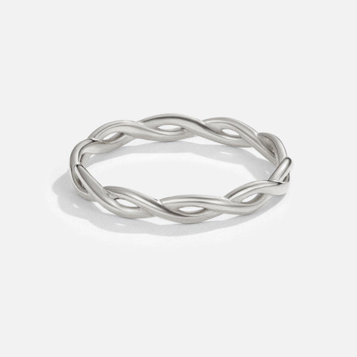 Infinity 18K zilveren draaibare ring
