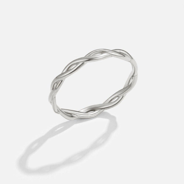 Infinity 18K zilveren draaibare ring