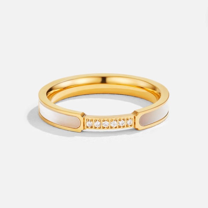 Unity - Parel- en kristallen ring