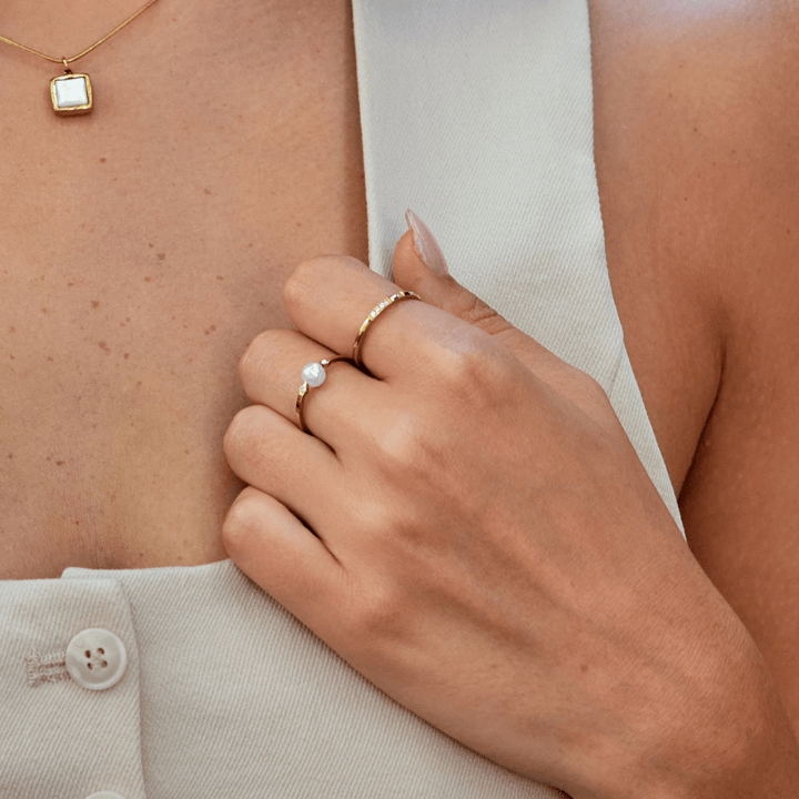 Peri zoetwaterparel ring