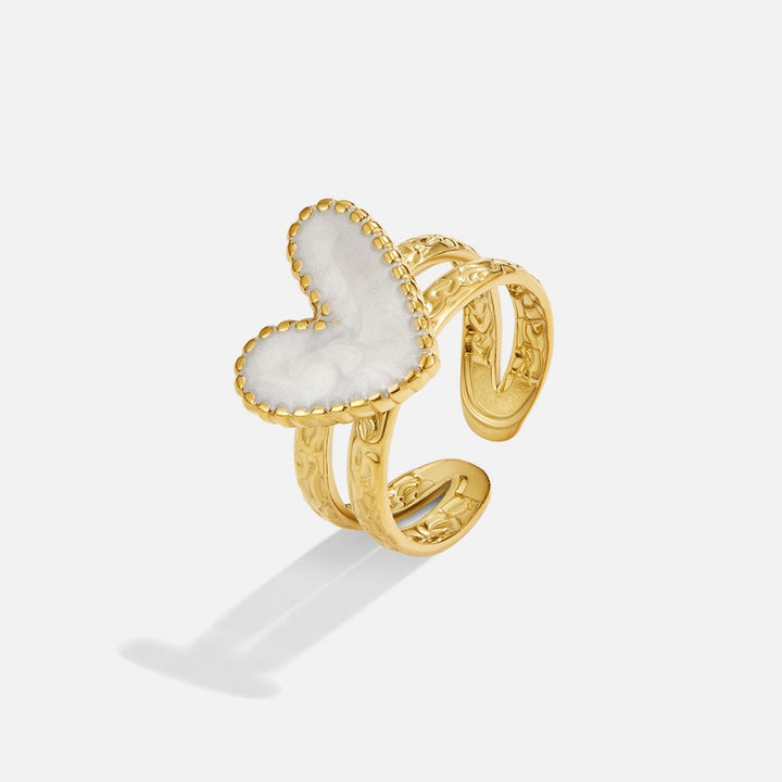 Gouden ring 'Pure Heart'