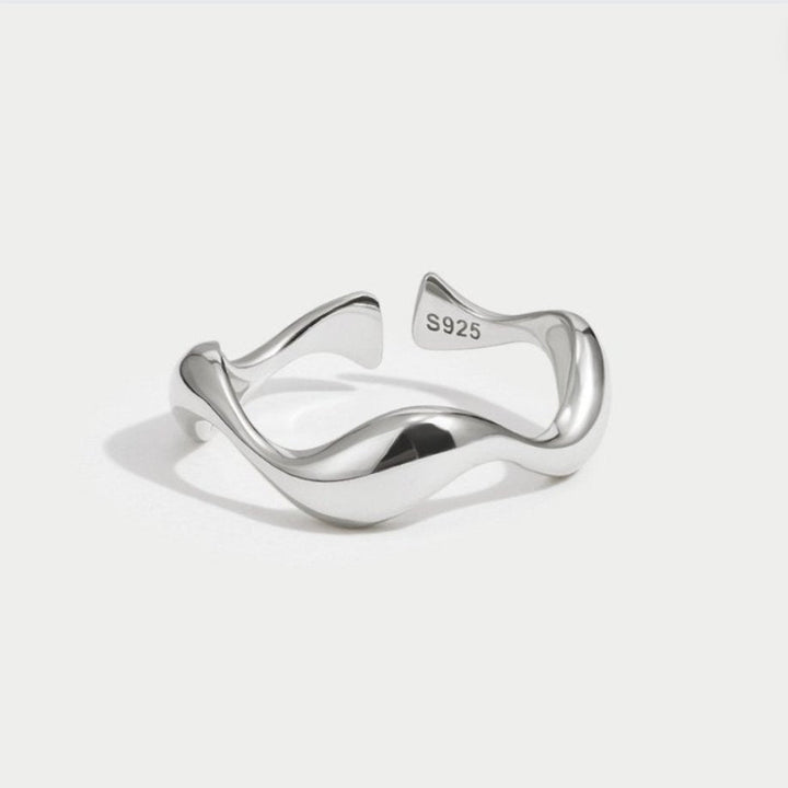 Golven - Minimalistische ring