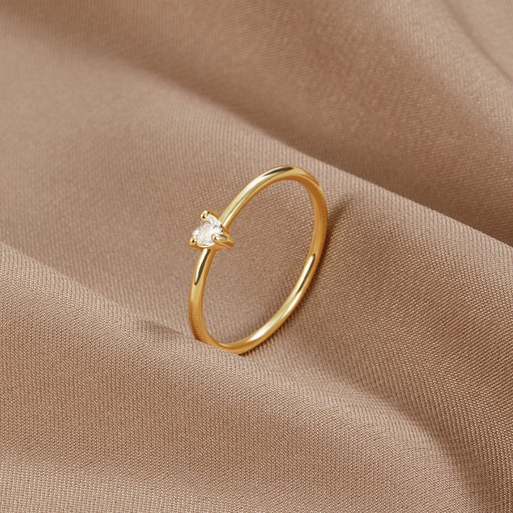 Liefde - Kristallen hartring
