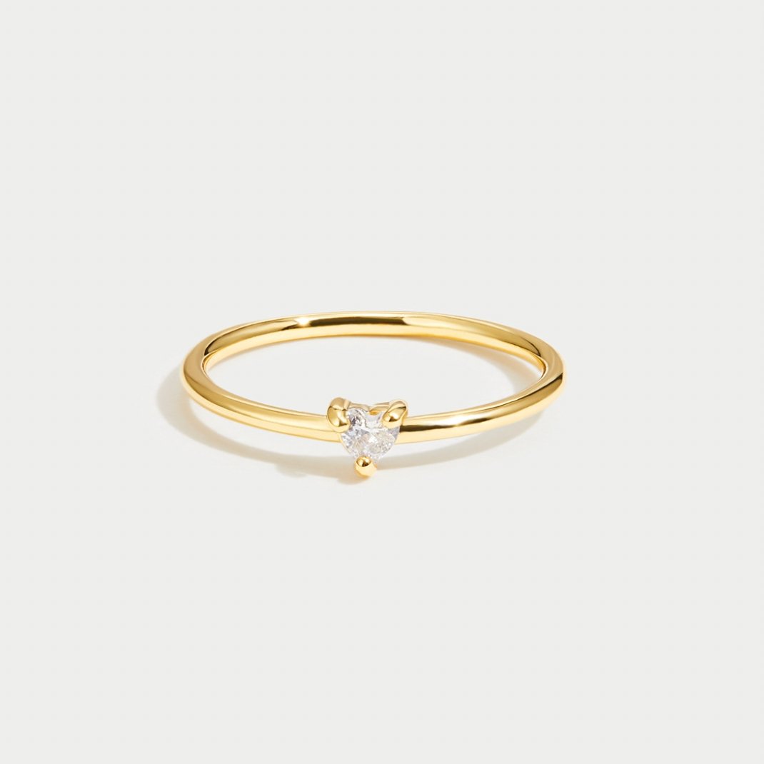 Liefde - Kristallen hartring