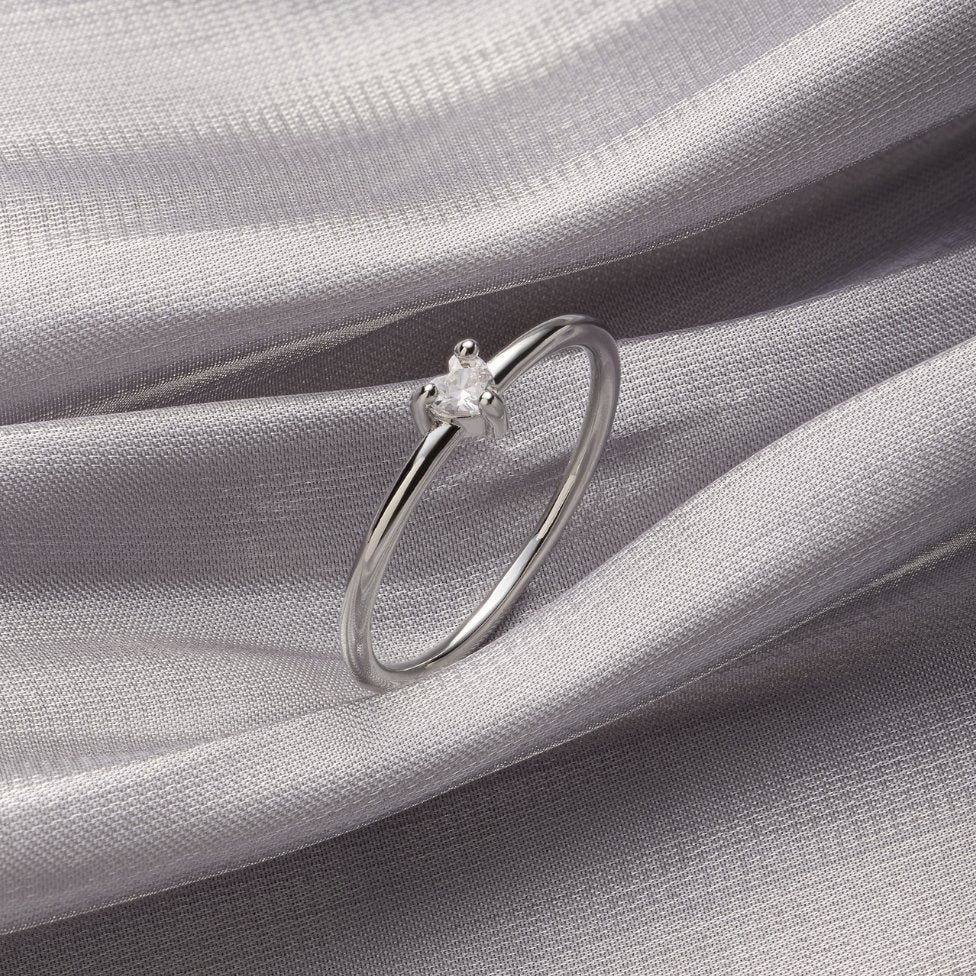 Kristallen hartring 'Little Love'