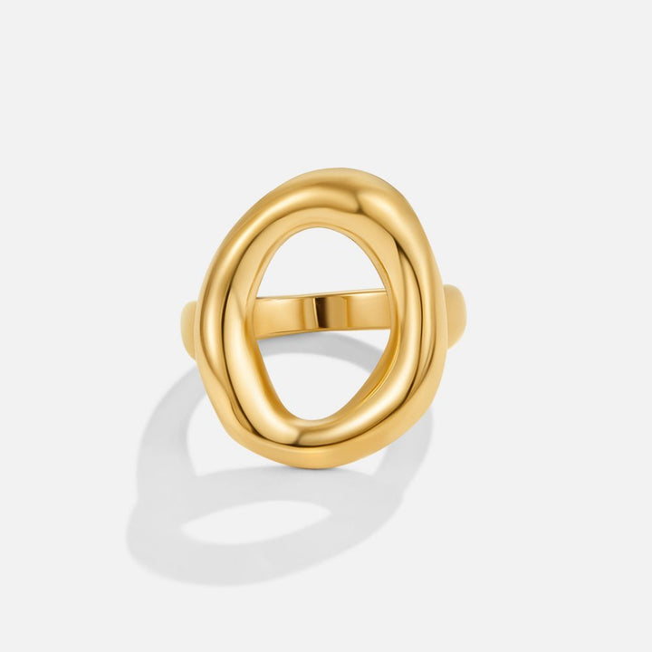 Vina Ring van gesmolten goud