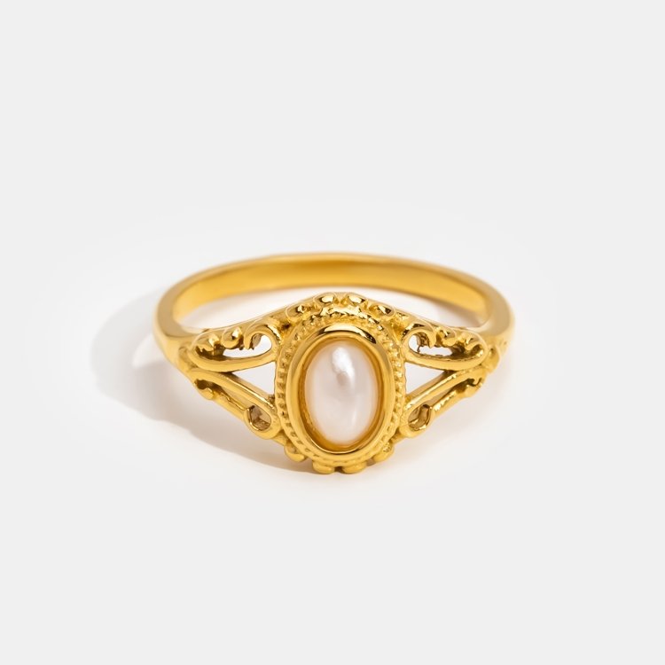 Koninklijke - Vintage parelring